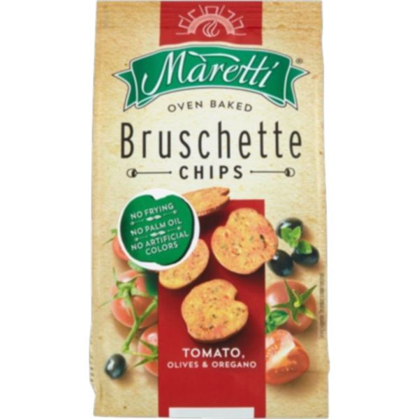 Maretti Bruschette 70G Tomato-Olive-Oregano /Paradicsom-Oliva-Oregano/