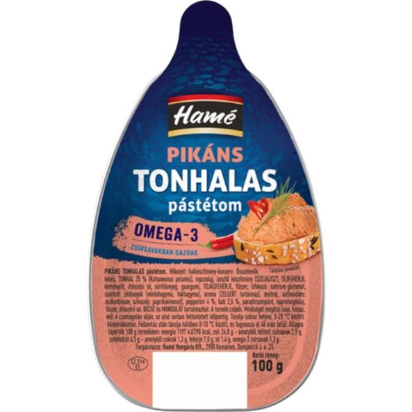 Hamé 100G Tonhalas Krém Pikáns