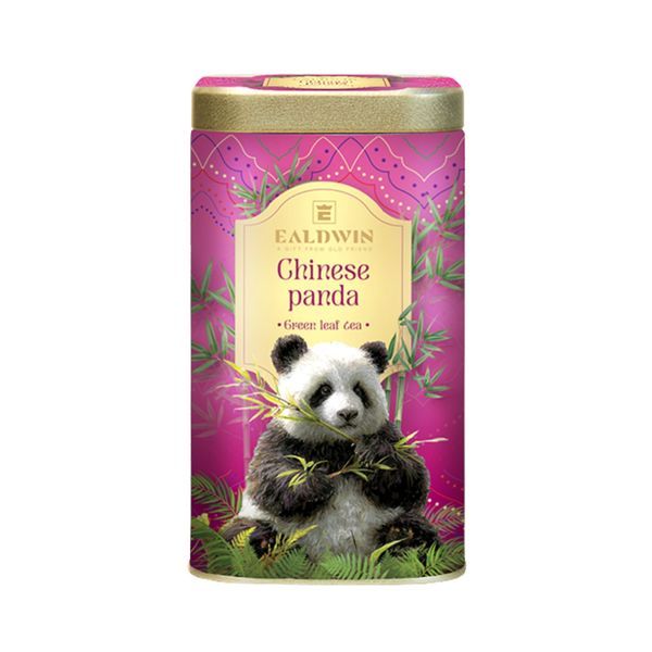 Ealdwin 100G Chinese Panda - Zöld Szálas Tea Fémdobozban