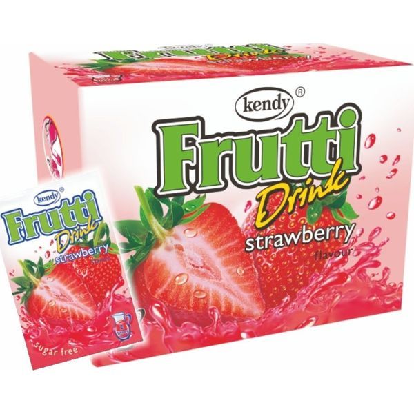 Kendy Frutti Drink Italpor 8.5G Eper Strawberry