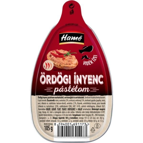 Hamé 105G Ördögi Inyenc Marhahús Pástétom