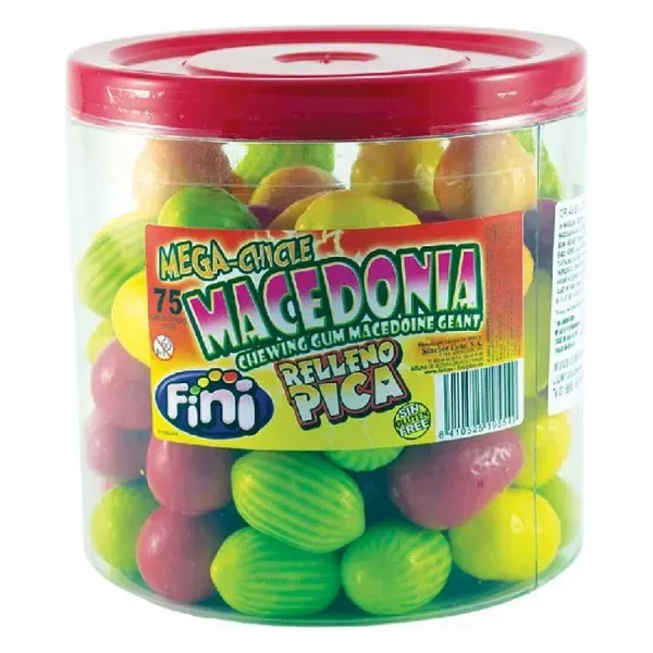 Fini Mega Chicle Macedónia Gyümisali 18G