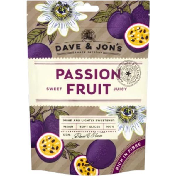 Dave & Jon's 100G Passion Fruit - szárított gyümölcs