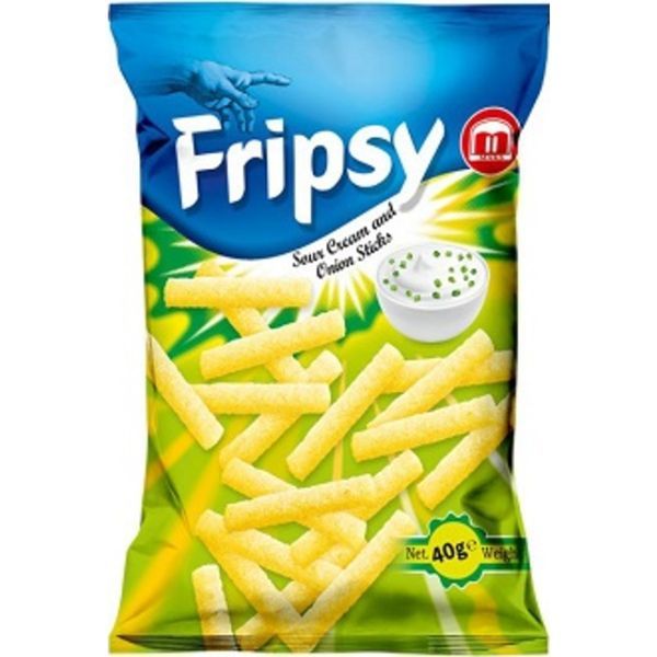 Fripsy 40G Hagymás Tejfölös Ízű Snack (Sour Cream and Onion)