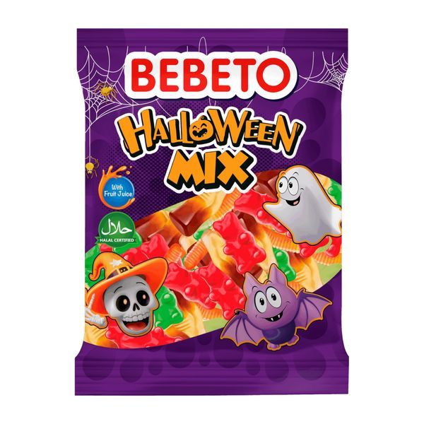 Bebeto 396G Halloween Mix Gumicukor BEPO1033