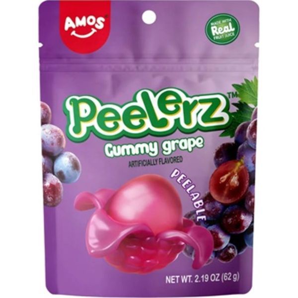 Amos 65G Peelerz Grape Gumicukor