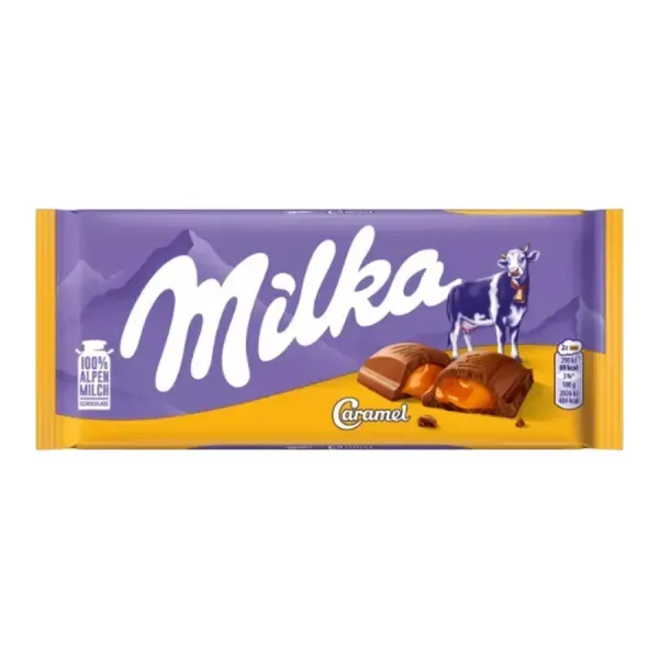 Milka 100G Caramel /Új!/ Folyós Karamell