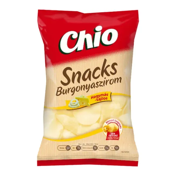 Chio Burgonyaszirom 40G Hagyma-Sajt