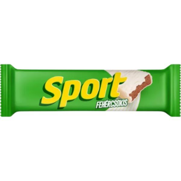 Csemege Szelet Sport Fehércsokis 31G