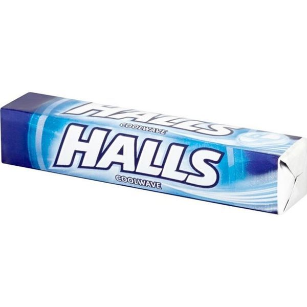 Halls 33,5G Menthol-Liptus (Kék) Coolwave