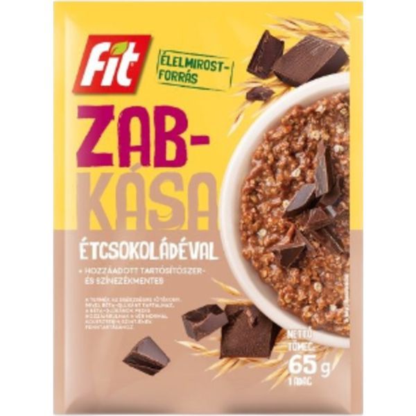 Fit Reggeli 65G Zabkása Étcsokoládés