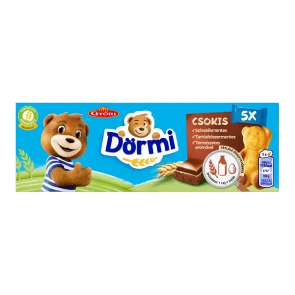 Győri Édes Kismackó 150G Multipack Csokis