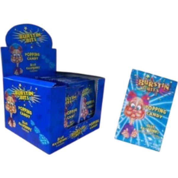 Burstin Bits Popping Candy 7G Kék Málna