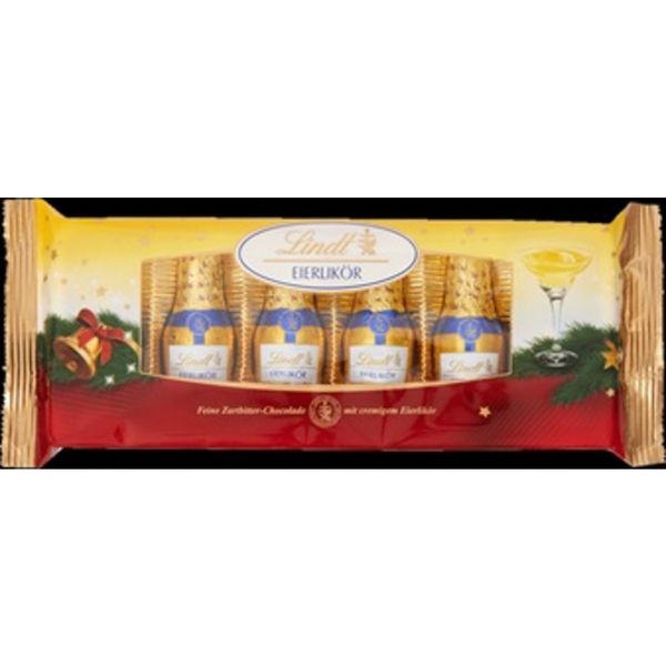 Lindt alcohol bottles egg brandy 676988 131 g