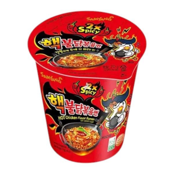 Buldak 70G CUP Instant Ramen Tészta Extrém Csípős