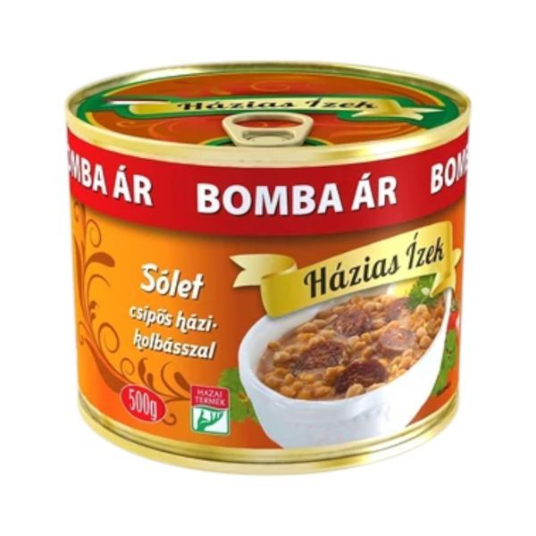Házias Ízek 500G Sólet Házi Csípős kolbásszal