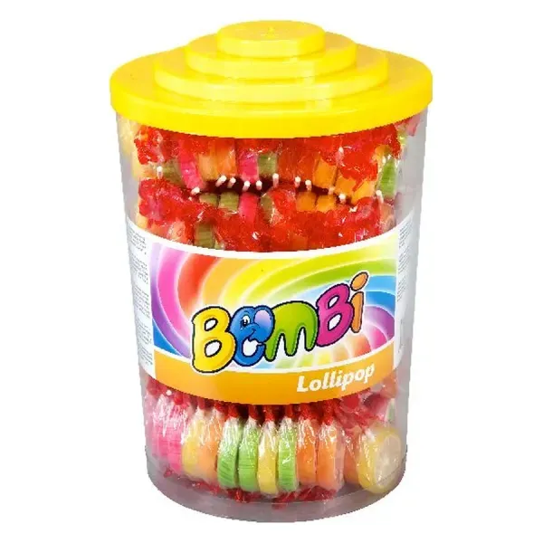 Bombi Lollipop 8G Gyümölcs Ízű