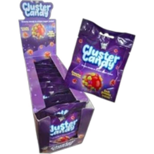 Yum&Joy 40G Cluster Candy Gumicukor Cukorkás Kéreggel