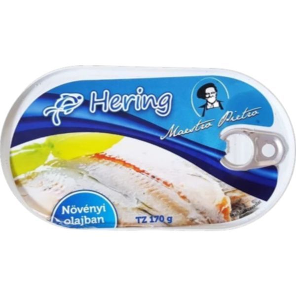 Maestro Pietro 170G Hering Növényi Olajban