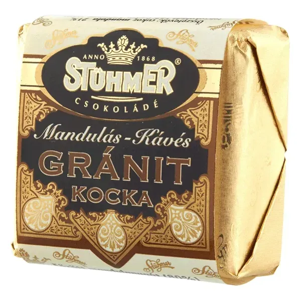 Stühmer Gránit Kocka 30G Mandulás-Kávés