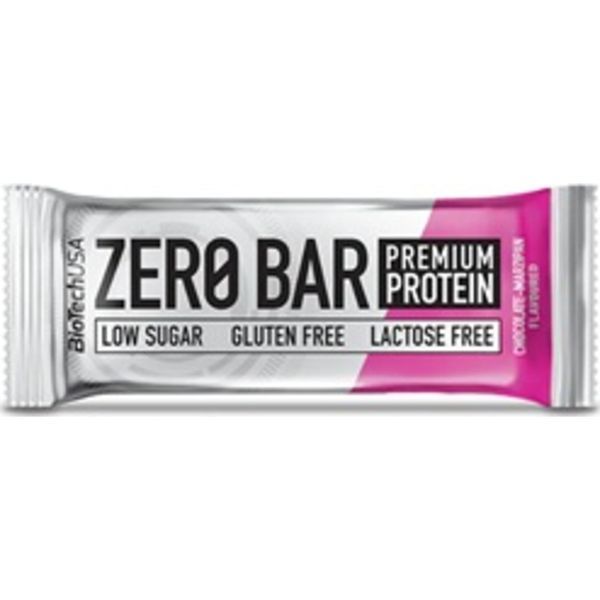 Biotech 50G Zero Bar Csokoládé-Marcipán Szelet