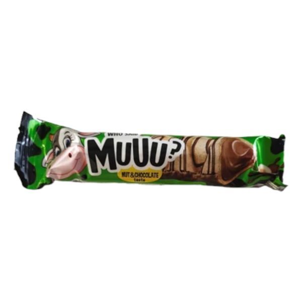 ABK Who Said Muuu? 22G Ostya Mogyoró és Csokoládé Töltelékkel