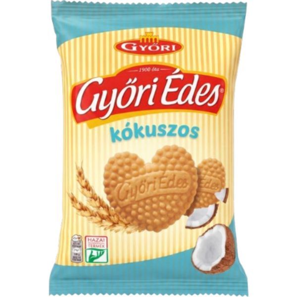 Győri Édes Keksz Kókuszos 150G