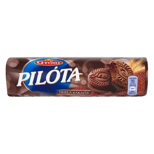 Pilóta Keksz 180G Tripla Kakaós