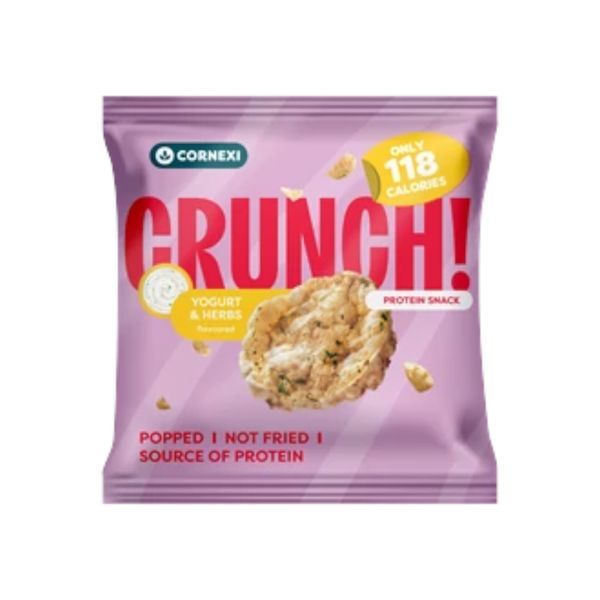 Cornexi 30G Crunch Protein Snack Joghurtos Zöld Fűszeres
