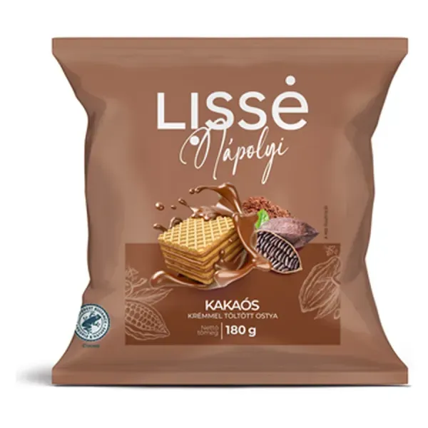 Lissé 180G Töltött Ostya Kakaós