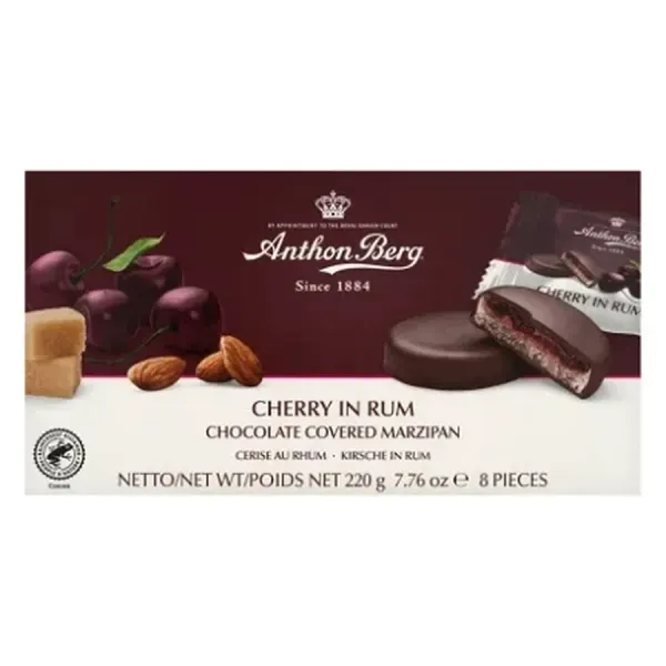 Anthon Berg 220G Cherry In Rum