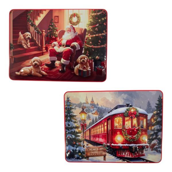 Becky's 300G Butter Flavoured Cookies Tin Christmas (Mikulás, Vonat) (880247)
