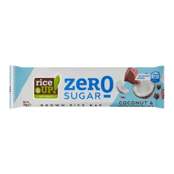 Rice Up Zero Rizsszelet 18G Kókuszos Tejcsoki