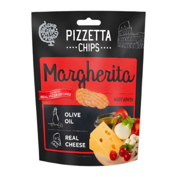 Pizzetta Chips 70G Margherita Ropogós Snack