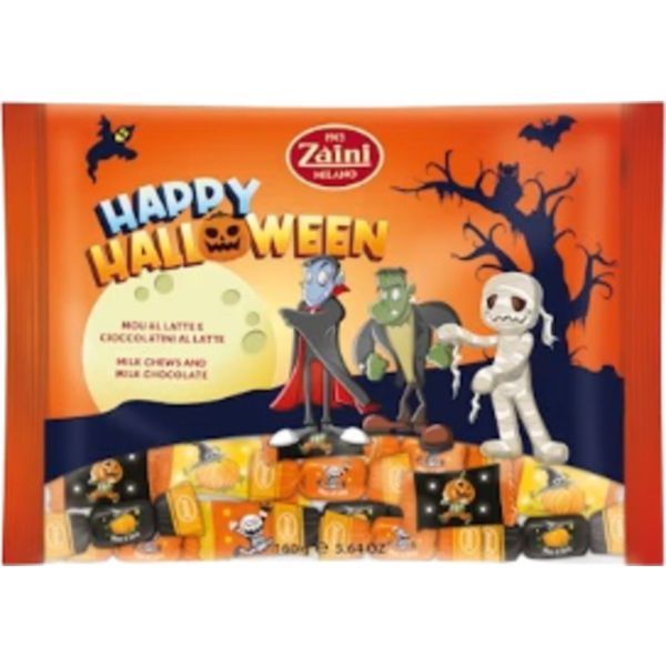 Zaini 160G Happy Halloween Tejkaramella és Tejcsokoládé Bonbon