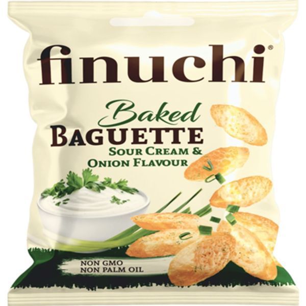 Finuchi 35G Baked Baguette Sour Cream & Onion