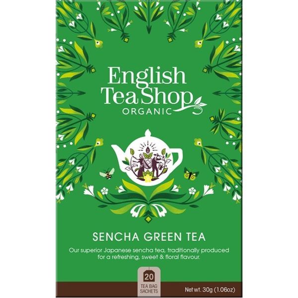 ETS 20 Japán Zöld -Sencha Bio Tea 40G (English Tea Shop)29182