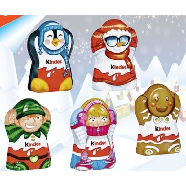 Kinder 35G Mikulás Figurák
