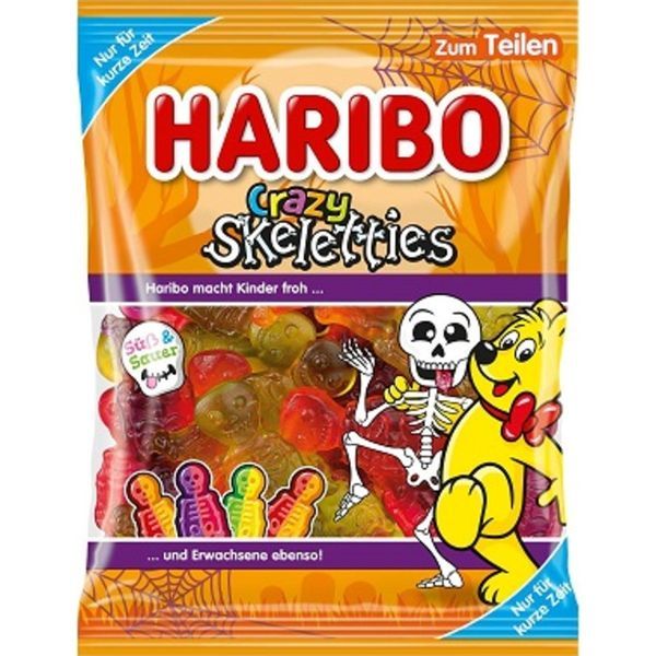 Haribo 160G Crazy Skeletties