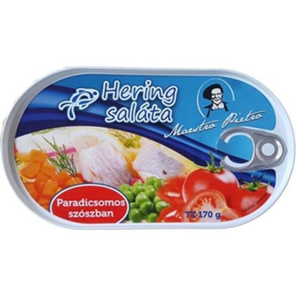 Maestro Pietro 170G Hering Saláta Paradicsomos Szószban