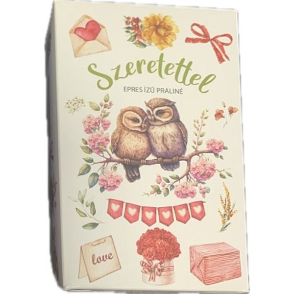 Chocolips 120G Szeretettel - Kávés Praliné Többféle