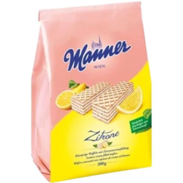 Manner Ostya 200G 5 Rétegű Citromos