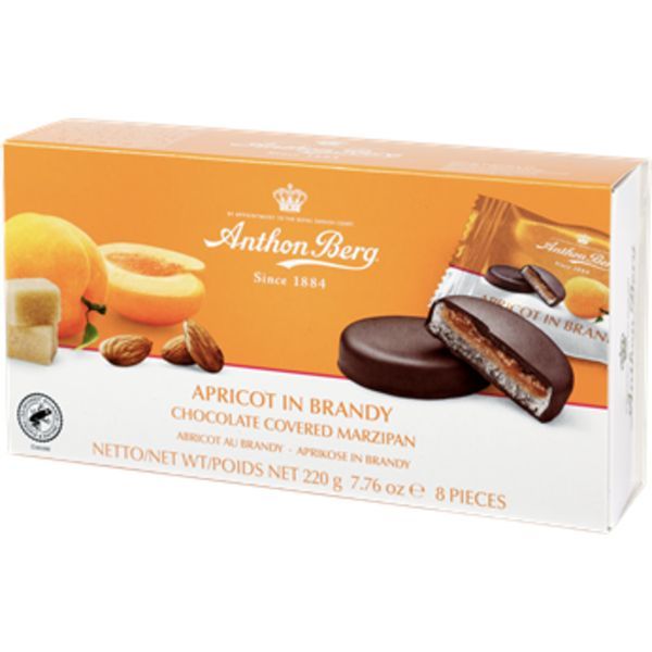 Anthon Berg 220G Apricot In Brandy ANTH2201