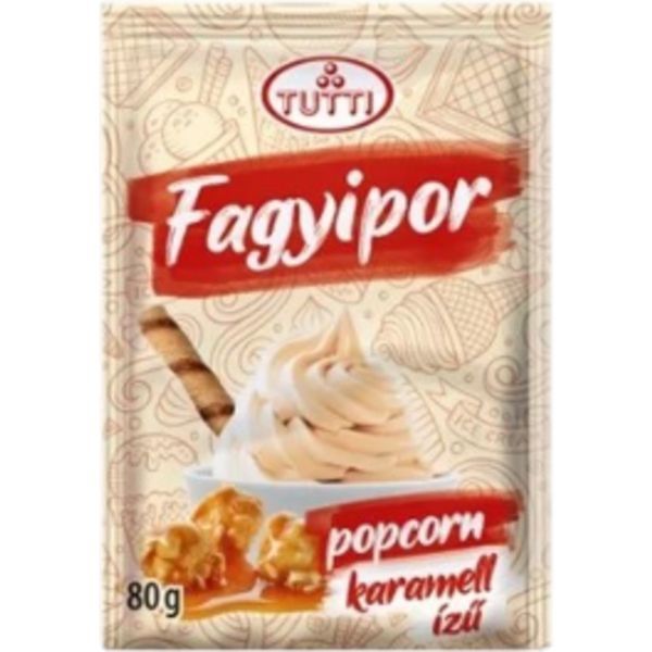 Tutti Fagyipor 80G Popcorn-Karamell