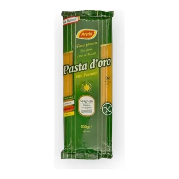 Sam Mills Pasta D'Oro 500G Spagetti Glutén mentes