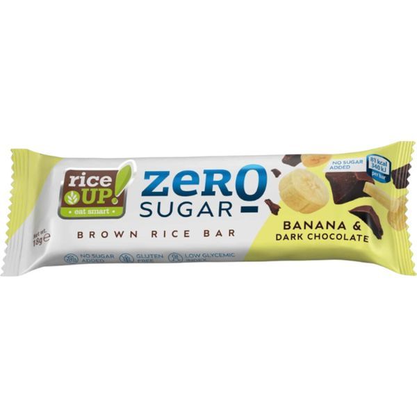 Rice Up Zero Rizsszelet 18G Banános Étcsokoládé