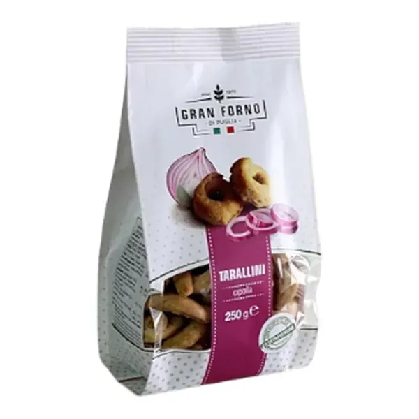 Tarallini 250G Hagymás Snack (TCI20PZ/GF)