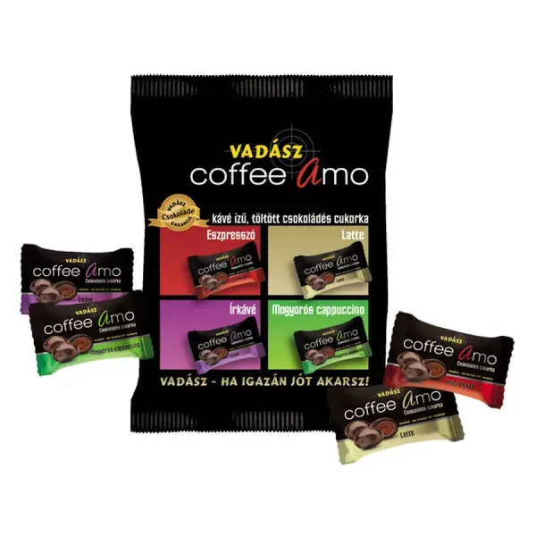 Vadász Coffee Amo Kávés Cukor 100G