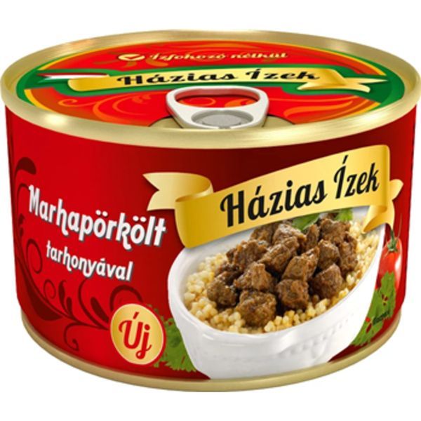 Házias Ízek 400G Marhapörkölt Tarhonyával