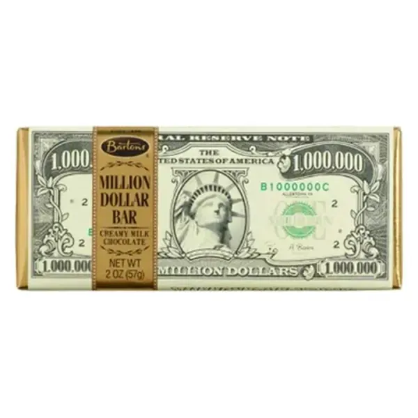 Barton's 57G Million Dollar Chocolate Bar